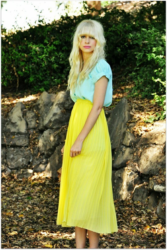 Minty Yellow