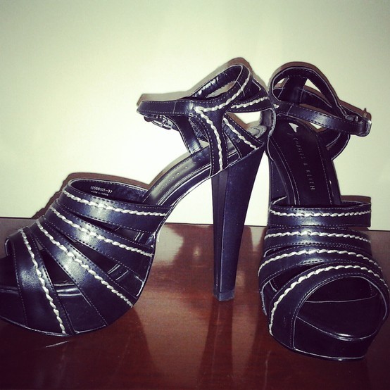 Black Platform Heels