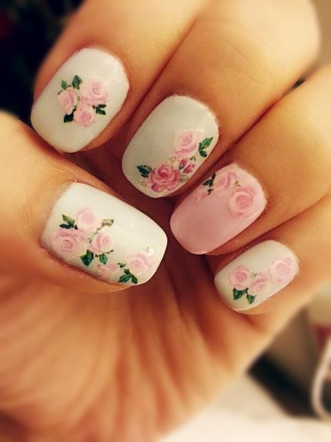 Floral Nails