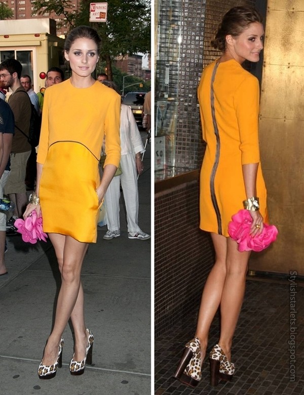 Olivia Palermo in Juicy Brights