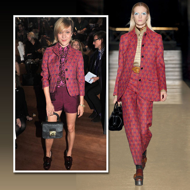 Chloe Sevigny In Head-To-Toe Miu Miu