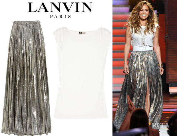 J.Lo in Lanvin
