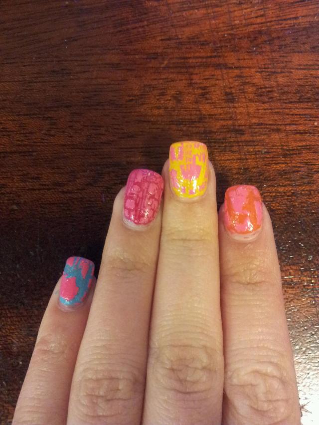 funky nails